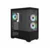Obudowa PC CHRONIX V2 Mid Tower ARGB wentylator x3 czarna