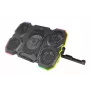 Podkładka chłodząca do laptopa ESPERANZA EGC107 — 3 wentylatory 1200–2600 RPM, 390×255×38 mm, USB PD, RGB, 5 pozycji wysokości, czarna