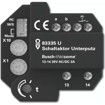 Gniazdo wtyczkowe Busch Jaeger 2CKA008300A0327 — IP20, 51×51×28 mm