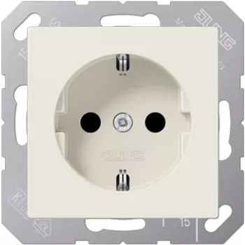 Gniazdo wtykowe Typ F JUNG A 1520 BF Ivory