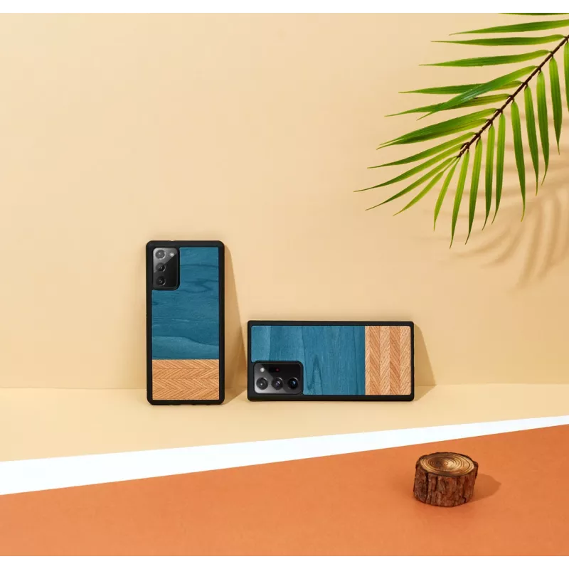 Etui na telefon man and wood Galaxy Note 20 Ultra dżinsowa czerń