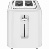 Toster AENO ATS0002W 2-szczelinowy, 780–930 W, 220–240 V 50–60 Hz, 3 tryby, 7 poziomów przyrumieniania, biały