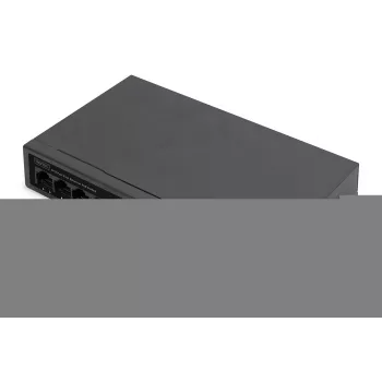 Digitus 8-portowy szybki switch sieciowy Ethernet PoE, biurkowy, niezarządzalny, 60 W, af/at