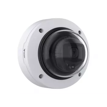 Kopułkowa kamera IP AXIS P3277‑LV — 2592×1944 CMOS, 104° HFOV, 30 kl./s, montaż sufit/ściana, wewnątrz/na zewnątrz