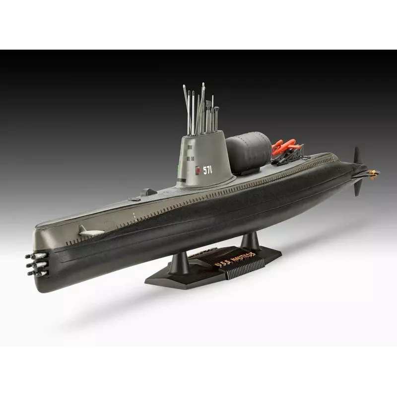 Plastikowy model statku REVELL U.S.S. Nautilus skala 1:305, zestaw 05184