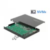 Obudowa SSD DeLOCK 42609 Czarna M.2