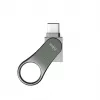 Silicon Power Mobile C80 Pamięć USB 64 GB USB Type-A / USB Type-C 3.0 (3.1 Gen 1) Tytanowa