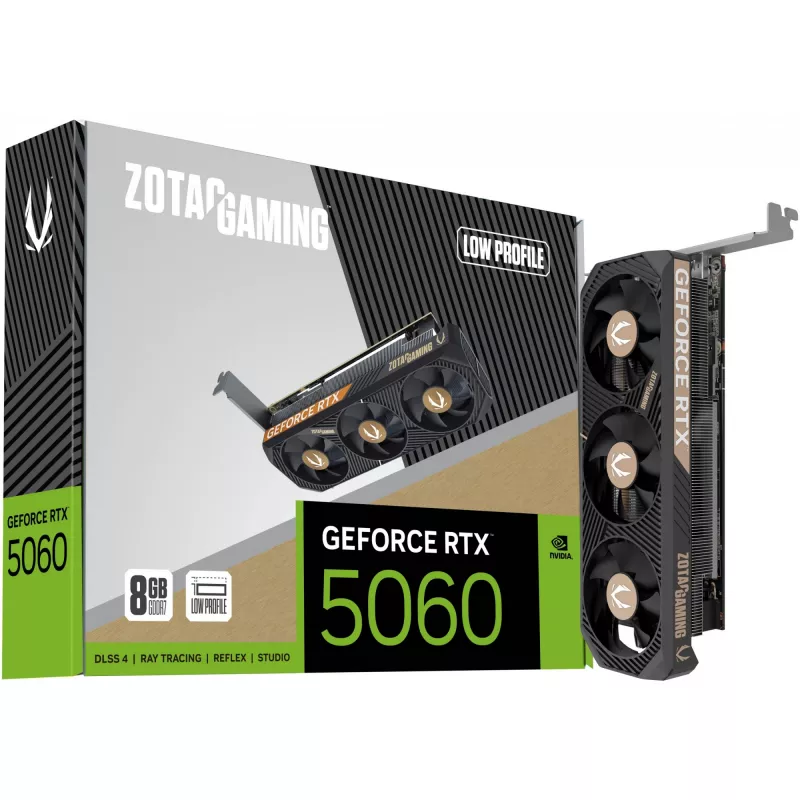 Karta graficzna Zotac GAMING GeForce RTX 5060 Low Profile 8 GB GDDR7