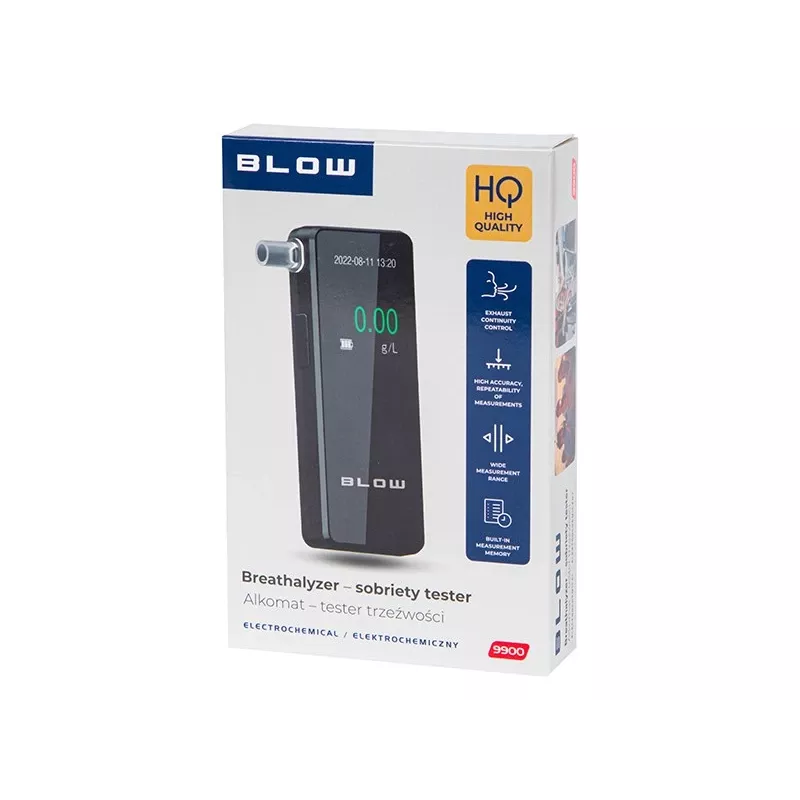 Alkomat tester trzeźwości BLOW 9900