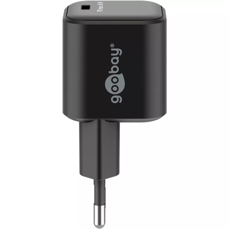 Goobay Charger 65331 Indoor AC Fast Charging Czarny USB Type-C