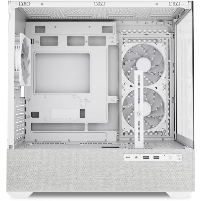 Sharkoon MK7 ARGB mATX Case 2xGlass Biały