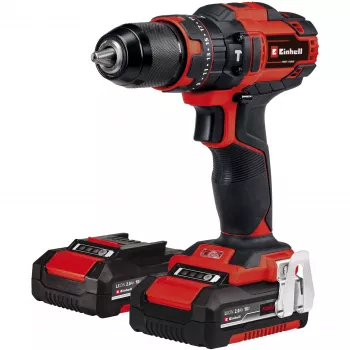 EINHELL Wiertarko-wkrętarka TE-CD 18/40 Li +64 2x2Ah | Einhell