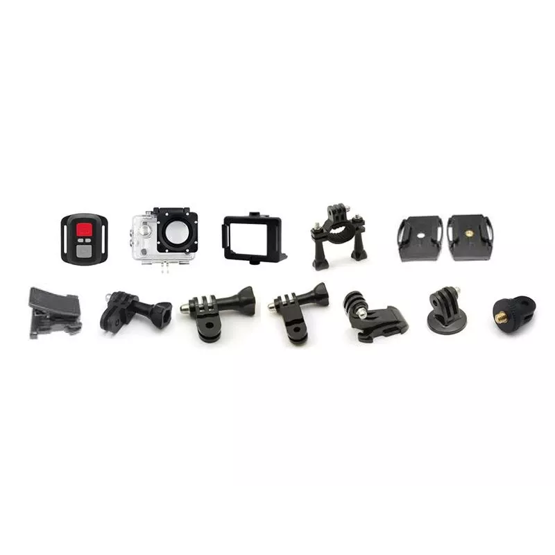 Easypix GoXtreme Enduro Czarny - Kamera sportowa - montowalna - 4K / 30 fps - 8.0 MPix - Wi-Fi - wodoodporna do 30 m - Czarny