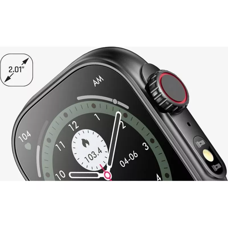 myPhone Watch Tool 5.08 cm (2 inch) IPS 24 mm Cyfrowy 240 x 296 pikseli Dotykowy Czarny