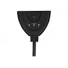 LogiLink - Rozdzielacz/przełącznik wideo/audio - 3 x HDMI - Desktop