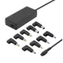Qoltec 50012 Automatyczny uniwersalny zasilacz 90W | 9 wtyczek | +kabel zasilający