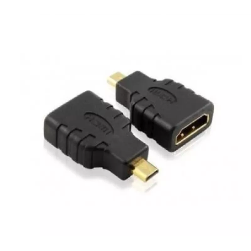 Przejściówka Techly IADAP-HDMI-MD Micro HDMI D - HDMI Czarny