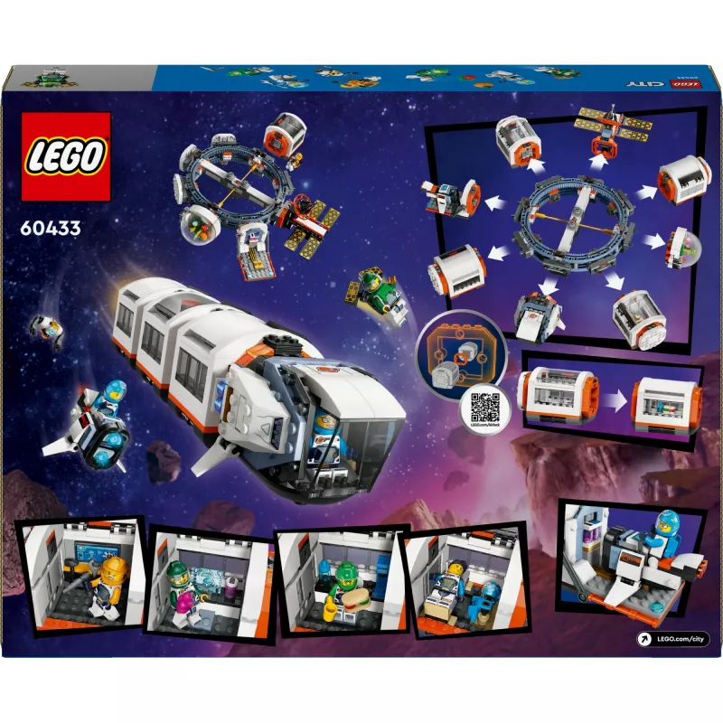 LEGO CITY 60433 MODUŁOWA STACJA KOSMICZNA