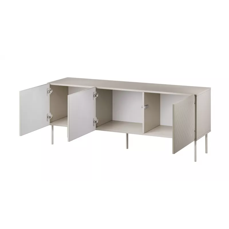 Cama szafka RTV SIENA 150.5x40x60 kaszmir matowy