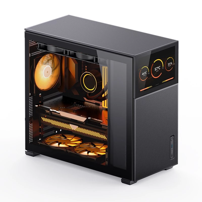 Obudowa komputera Jonsbo D41 MESH Midi Tower Czarna