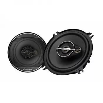 Pioneer TS-A1371F. Lautsprechertyp: 3-Wege, Spitzenstrom: 300 W, Bemessungsleistung: 50 W. Montagetiefe: 5,4 cm, Tieftönerdurchmesser: 13,3 cm, Hochtö