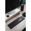 Klawiatura Savio KB-01 do domu/biura USB QWERTY US English Czarna