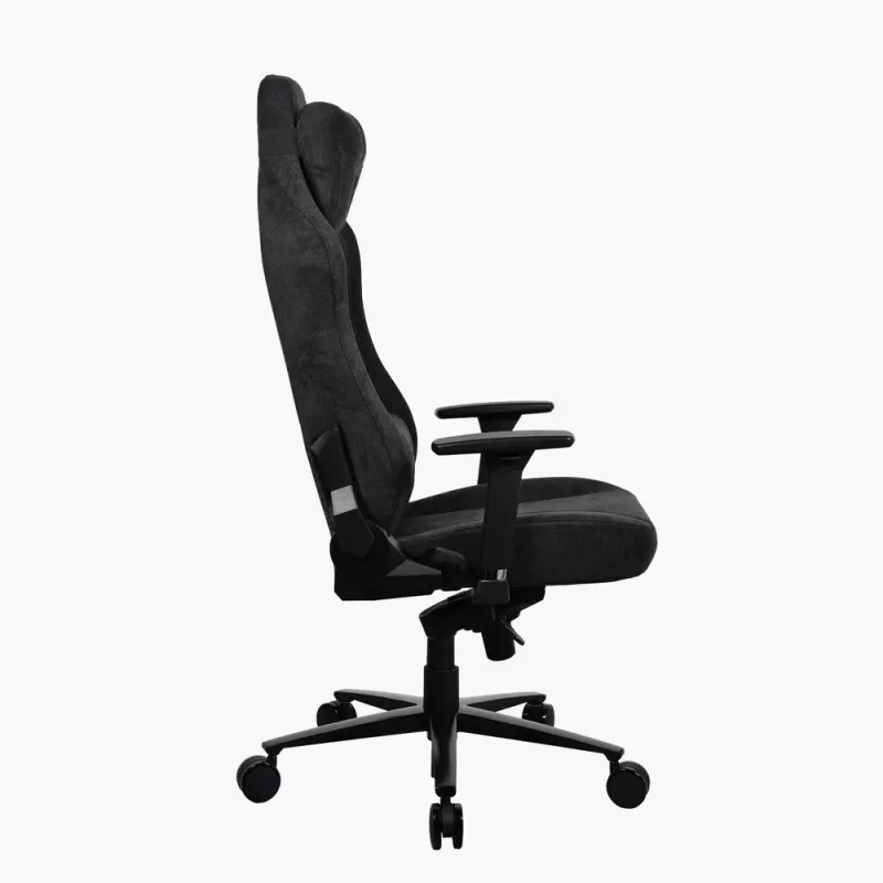 Arozzi Soft Fabric/Metal/Aluminium | Krzesło gamingowe | Vernazza Soft Fabric | Pure Black