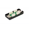 Extralink CAT6 UTP Junction Box, Barrel Connector, Czarny