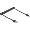 Kabel USB DeLOCK 90133 USB 2.0 0.8 m Czarny