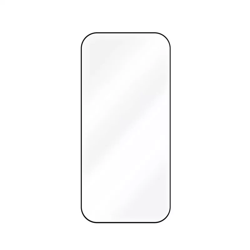Hartowane szkło ochronne FIXED do Apple iPhone 17 2.5D Full Cover — 2 szt., czarne