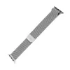 Siateczkowy pasek FIXED do Apple Watch 38/40/41mm — FIXMEST-436-SL srebrny, stal nierdzewna Milanese, regulowany