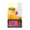 3M Post-it Index Różowy, wąski, 50 samoprzylepnych pasków, wymiary 25,4 x 43,2 mm, w jednorazowym dozowniku (I680-21)