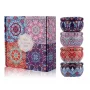 Zestaw 4 świec sojowych Extralink Home, zapachowe świece dekoracyjne na prezent + pudełko