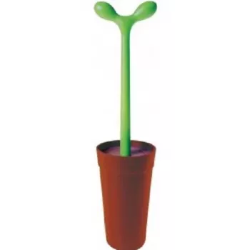 Szczotka do WC z uchwytem Alessi ASG04 Wielokolorowa wysokość 480 mm średnica 12 cm
