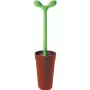 Szczotka do WC z uchwytem Alessi ASG04 Wielokolorowa wysokość 480 mm średnica 12 cm