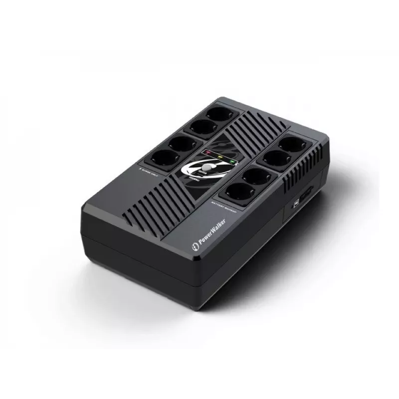 PowerWalker VI 800 MS FR zasilacz awaryjny (UPS) Line-Interactive 0.8 kVA 480 W 8 gniazd AC