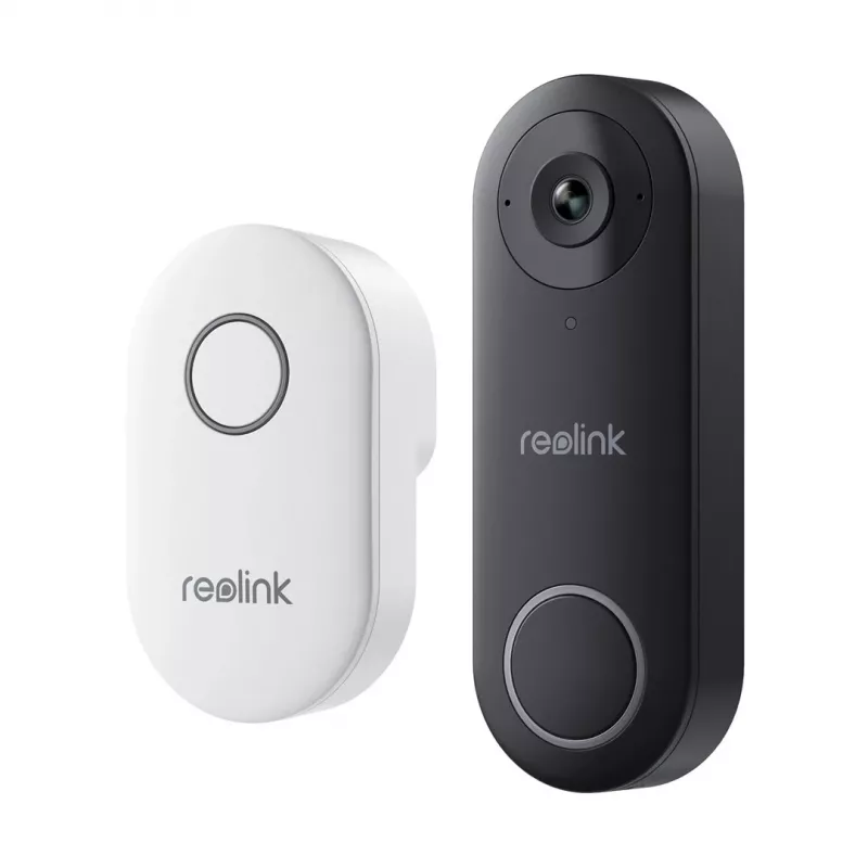 Reolink D340W Wideodomofon 5 MP Wi-Fi Wykrywanie Osób Dwukierunkowy Dźwięk