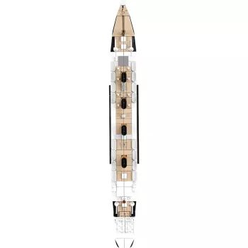 Zestaw konstrukcyjny Cobi model R.M.S. Titanic 593 elementy COBI-1680 — klocki do budowy modelu w skali