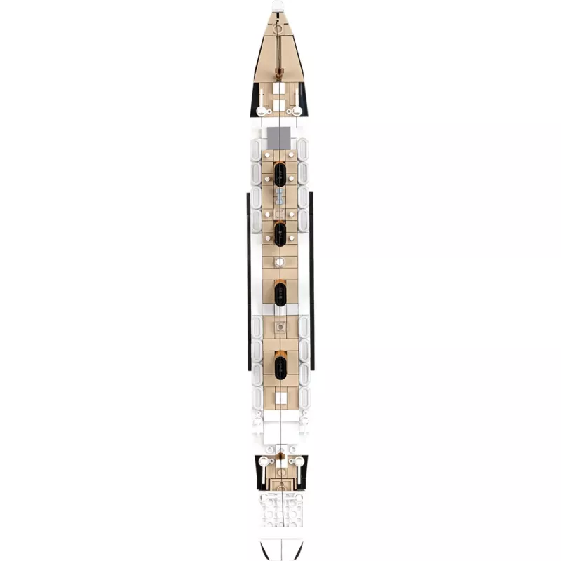 Zestaw konstrukcyjny Cobi model R.M.S. Titanic 593 elementy COBI-1680 — klocki do budowy modelu w skali