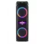Przenośny głośnik imprezowy JVC XS-EP624B — czarny, zasilany bateriami, Bluetooth