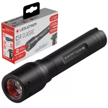 Latarka Ledlenser 503151 czarna latarka ręczna LED