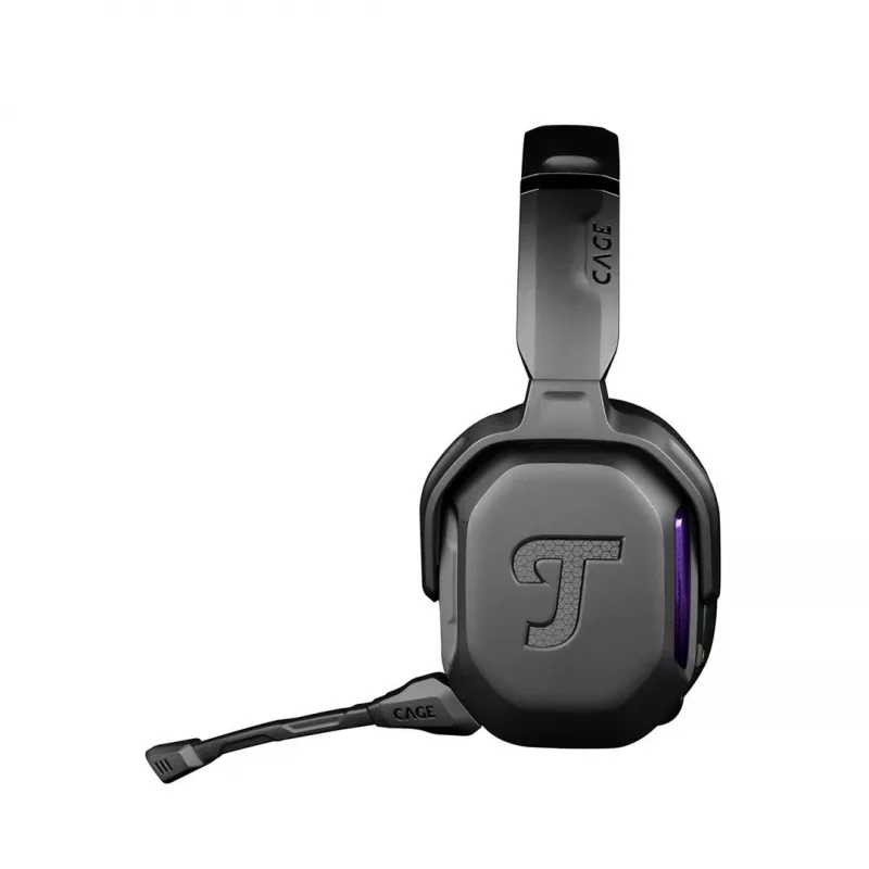 Teufel CAGE PRO Headset Bezprzewodowy zestaw słuchawkowy pałąk na głowę Gaming USB Type-C Bluetooth Czarny