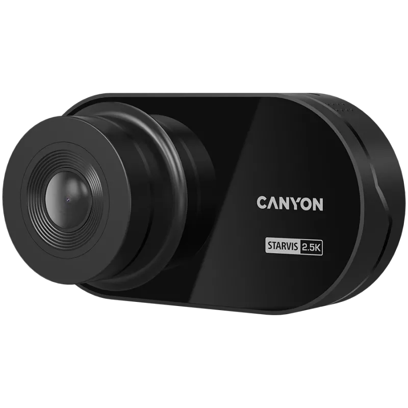Kamera samochodowa Canyon DVR25 WQHD/2.5k/WiFi/Aplikacja/Karta SD czarna detal