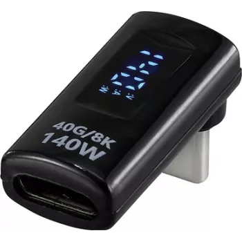 Renkforce USB-C Adapter[1x Wtyczka - 1x Gniazdo] USB4 Typ-L Męski na Żeński (RF-6826674)