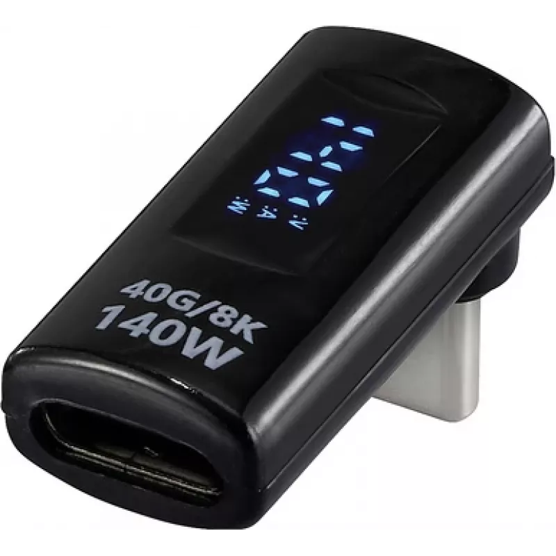 Renkforce USB-C Adapter[1x Wtyczka - 1x Gniazdo] USB4 Typ-L Męski na Żeński (RF-6826674)