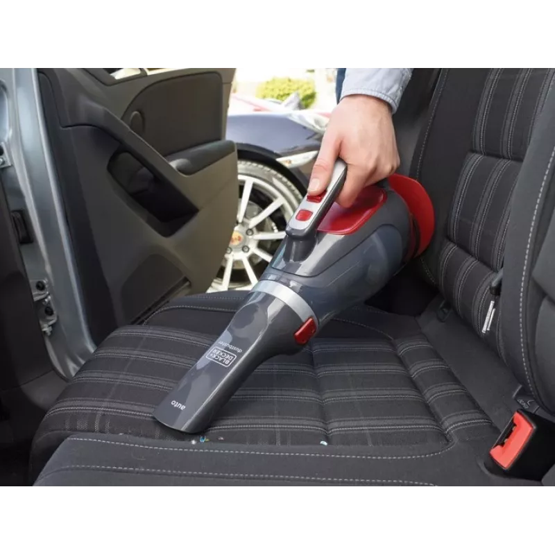 Odkurzacz ręczny Black & Decker ADV1200 Szary, Czerwony, Bezworkowy