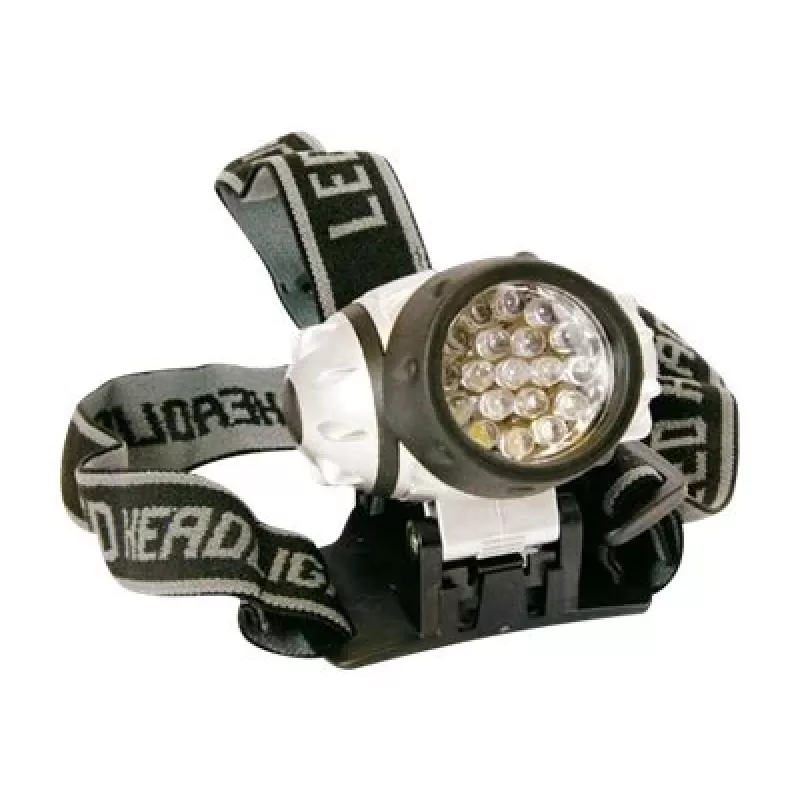 Latarka czołowa Arcas 19 LED, 4 tryby świecenia