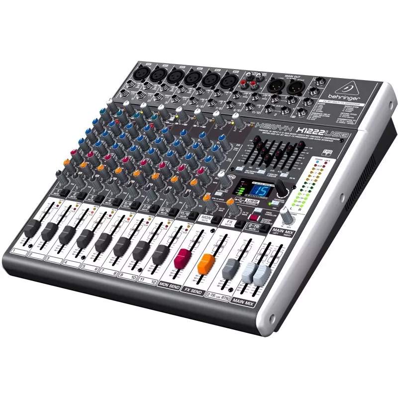 Behringer X1222USB mikser audio 4 kanały