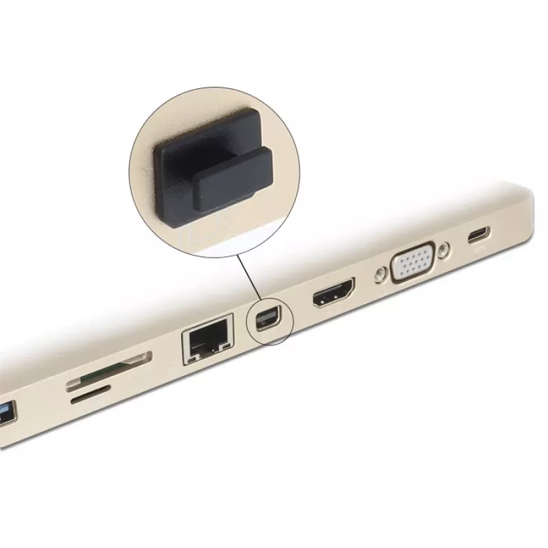 Osłona zabezpieczająca gniazdo mini DisplayPort DeLOCK 64026