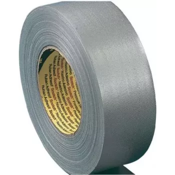 Tkaninowa taśma klejąca 3M XT-0034-0102-0 — długość 50 m, szerokość 50 mm, srebrna